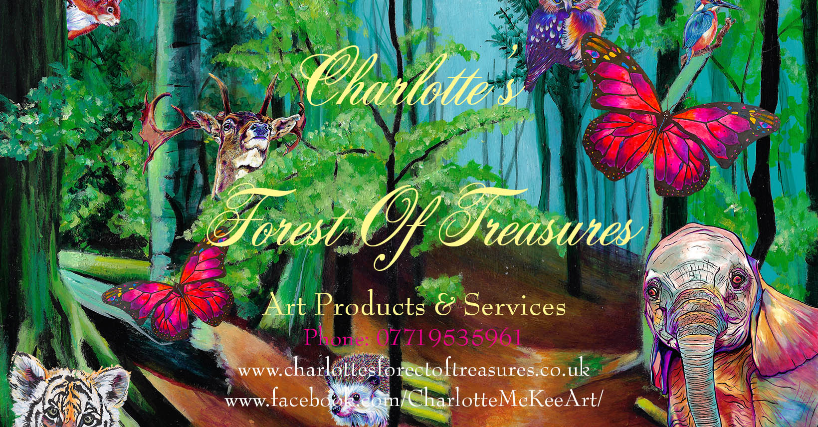 Charlotte's Forest Of Treasures Background